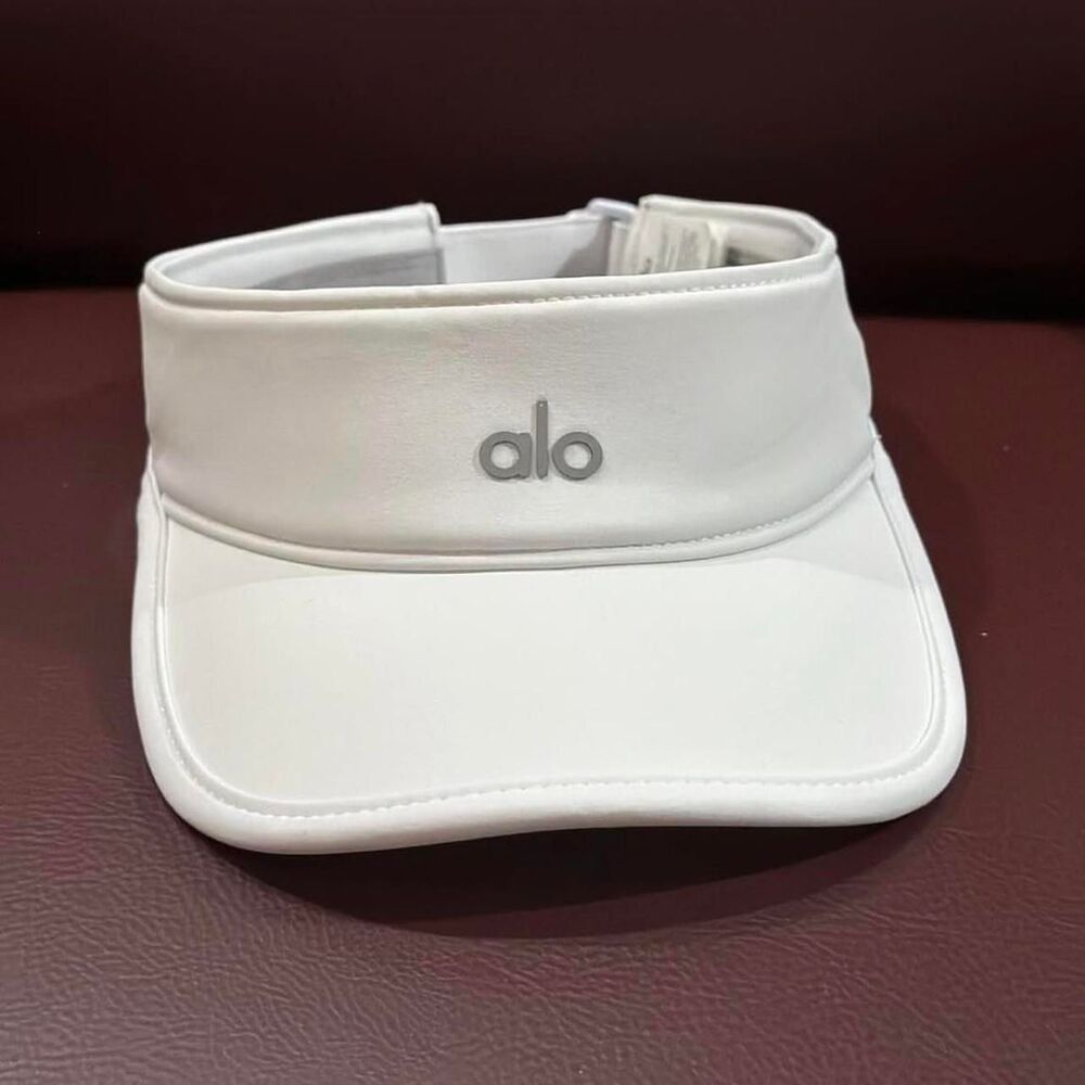 Alo Performance Eclipse Visor in white NWT - image 4